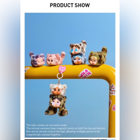 Pop Mart Crybaby Camo Cutie, Wild but Cutie - Picture 4 of 8